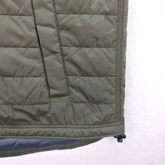 Carhartt Vest Men XL Green Rain Defender Lightweight Insulated Puffer OV2286 NEW - Picture 5 of 15